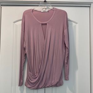 Just fab criss cross blouse